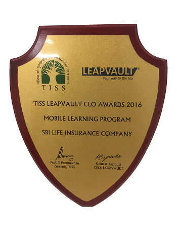 Indian Insurance Award 2016 - SBI Life