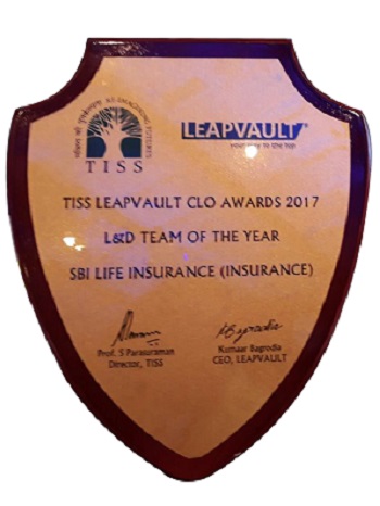 TISS Leapvault CLO Awards 2017 SBI Life