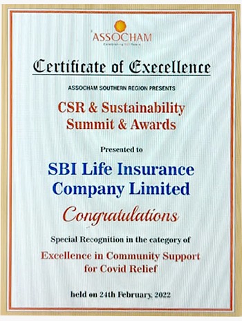 ASSOCHAM CSR & Sustainability Awards 2021