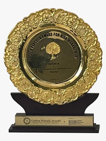 Golden Peacock Award 2021 for Risk Management