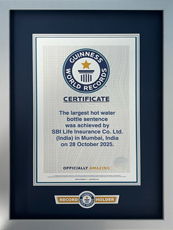 SBI Life sets Guinness World Record TM