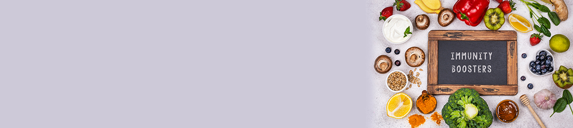 Immunity Boosting Foods - Banner Image