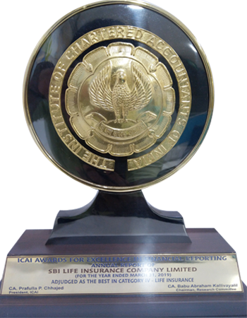 Gold Shield from ICAI for FY 2018-19