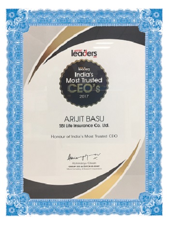 Most Trusted CEO by WCRC Leaders Asia