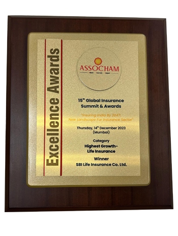 Highest Growth’ category at the ASSOCHAM’s 15th Global Insurance Summit & Awards 2023