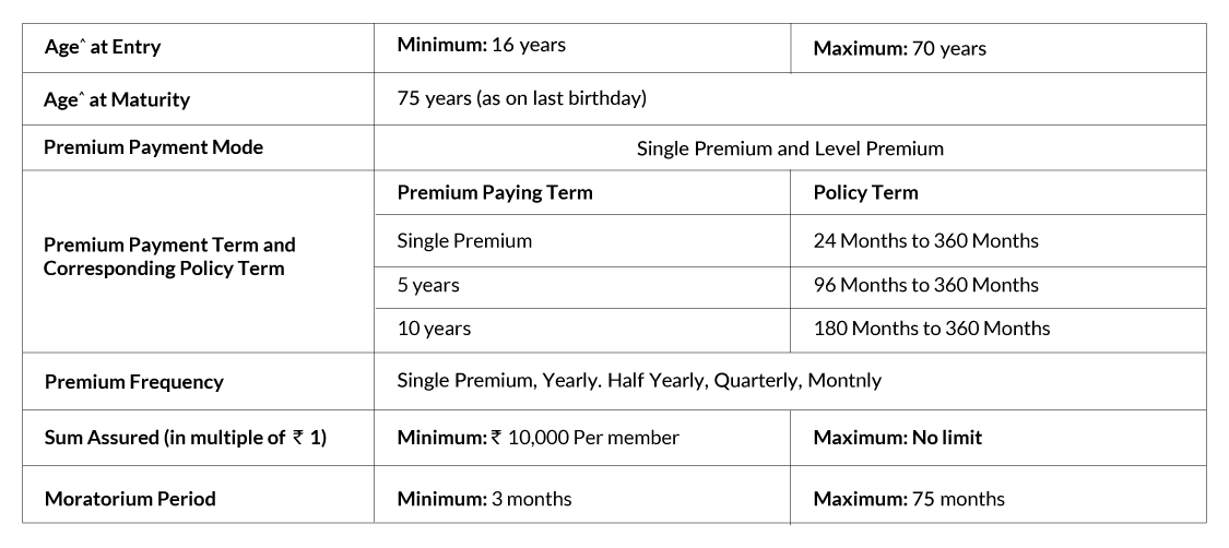 SBI Life Rinn Raksha Plan 